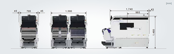 富士貼片機(jī)外形尺寸 富士貼片機(jī)外形尺寸