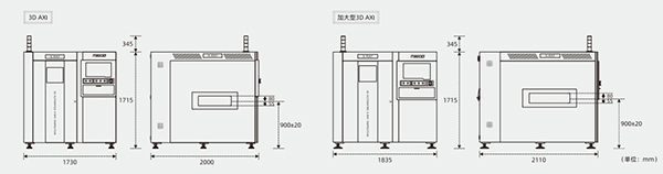 3D AXI全自動在線尺寸圖 3D AXI全自動在線尺寸圖